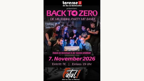 Millenial Party mit Livemusik